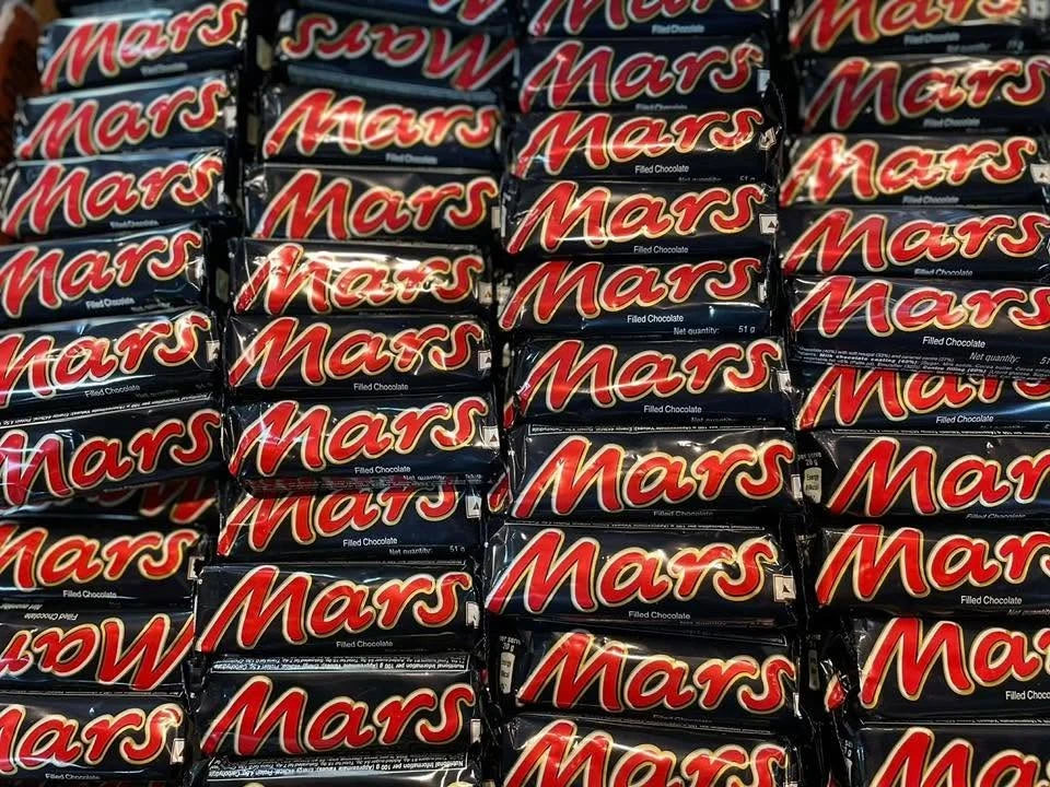 Mars — ช็อกโกแลตบาร์สอดไส้นูกัตและคาราเมล